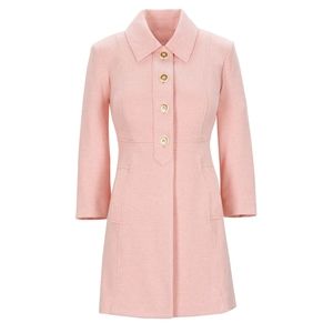 CAbi Take 5 Topper Jacket Coat Medium #6023 Flamingo color